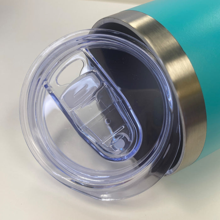 12 oz. Chalk Ink® Aquamarine Travel Tumbler with Slider Lid
