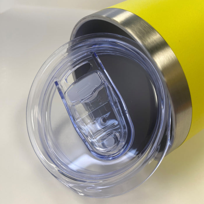 12 oz. Chalk Ink® Firefly Yellow Travel Tumbler with Slider Lid