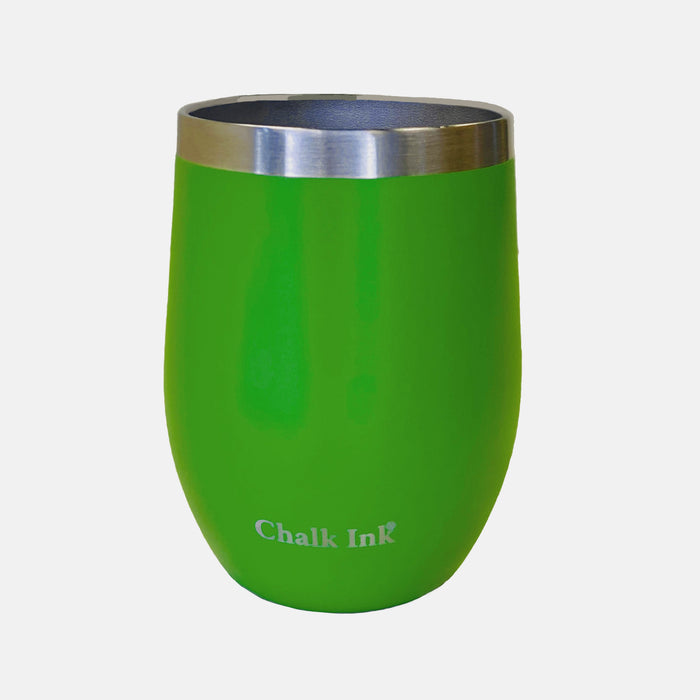12 oz. Chalk Ink® Lime Green Travel Tumbler with Slider Lid