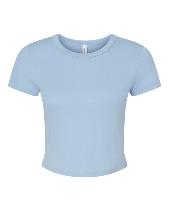 BELLA + CANVAS Women's Micro Rib Baby Tee