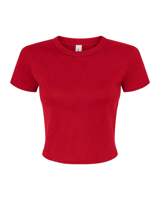 BELLA + CANVAS Women's Micro Rib Baby Tee