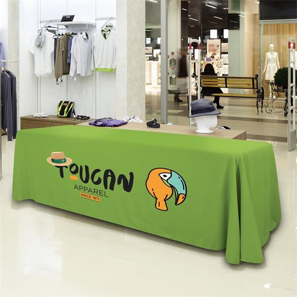 8' Standard Table Throw (Full-Color Front Only)