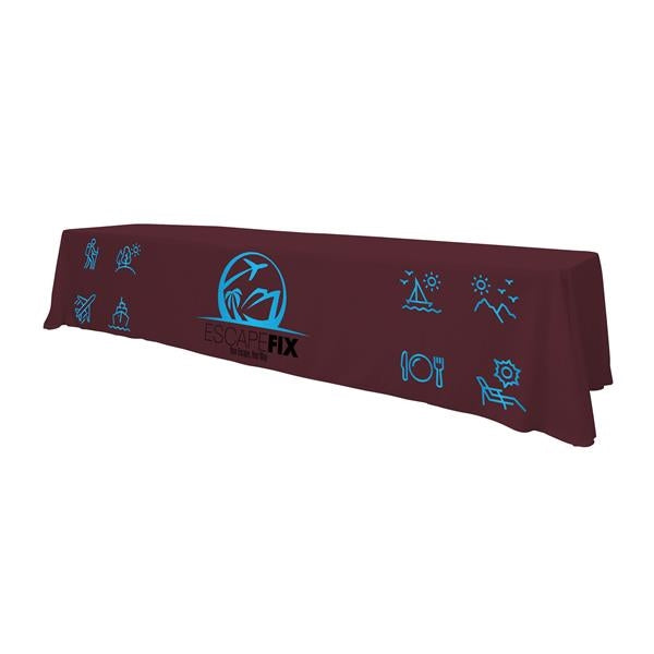 12' Standard Table Throw (Full-Color Front Only)