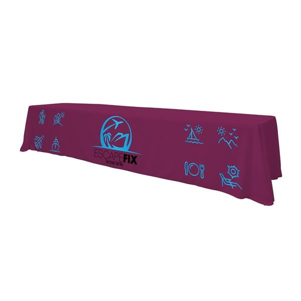 12' Standard Table Throw (Full-Color Front Only)