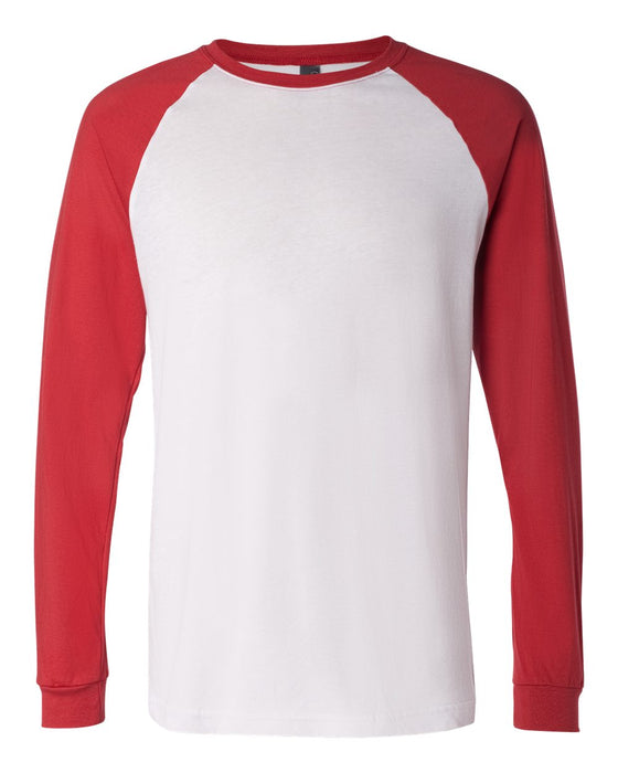 BELLA + CANVAS Long Sleeve Jersey Baseball Tee