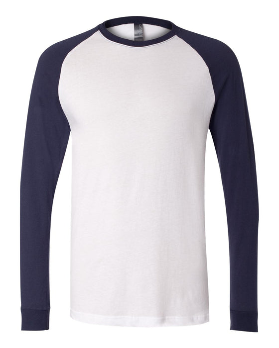 BELLA + CANVAS Long Sleeve Jersey Baseball Tee