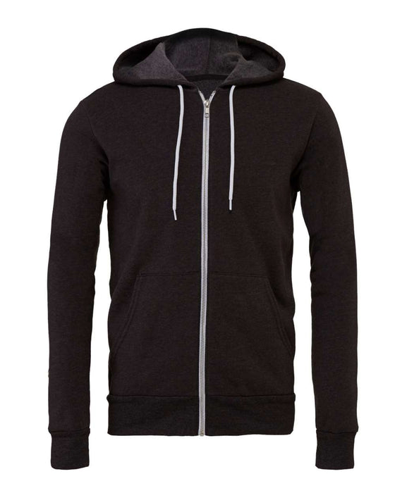 Bella+Canvas® Unisex Sponge Fleece Full-Zip Hoodie