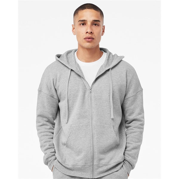 BELLA + CANVAS Unisex Sponge Fleece Full-Zip Hoodie