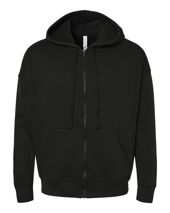 BELLA + CANVAS Unisex Sponge Fleece Full-Zip Hoodie