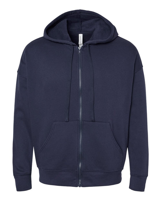 BELLA + CANVAS Unisex Sponge Fleece Full-Zip Hoodie