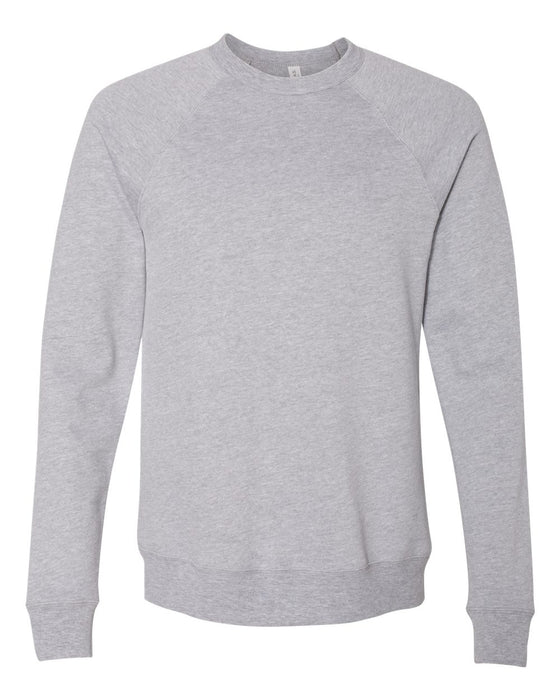 BELLA + CANVAS Sponge Fleece Raglan Crewneck Sweatshirt