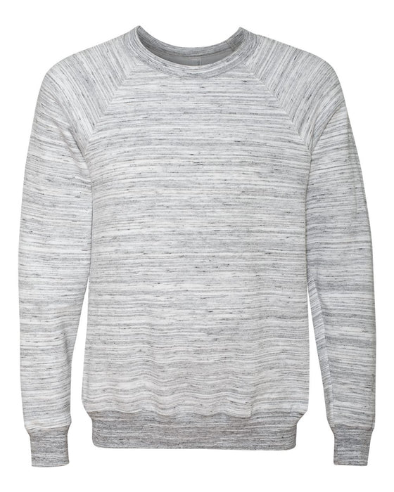 BELLA + CANVAS Sponge Fleece Raglan Crewneck Sweatshirt