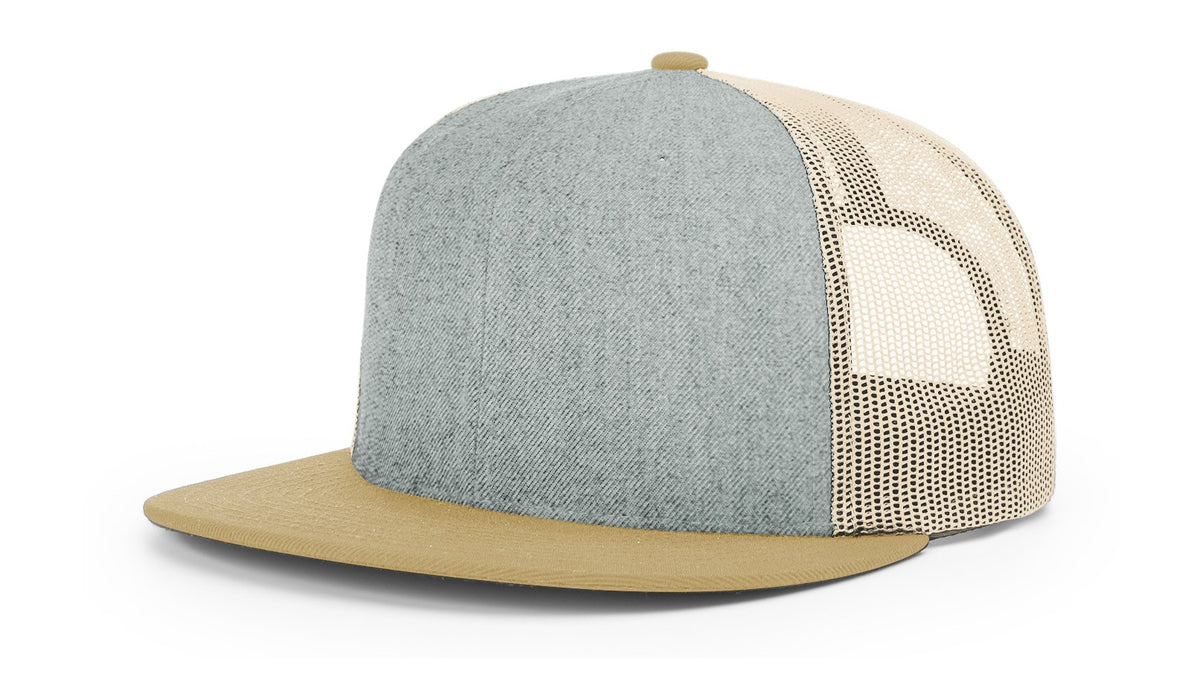 Richardson Wool Blend Flat Bill Trucker Cap