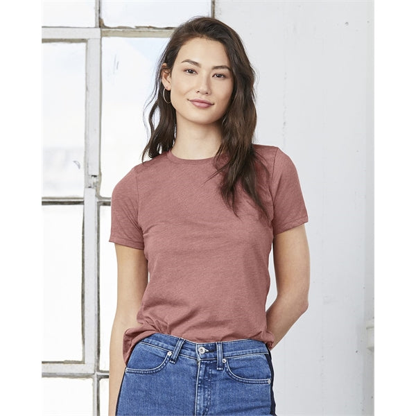 BELLA + CANVAS Women's Relaxed Fit Heather CVC Tee