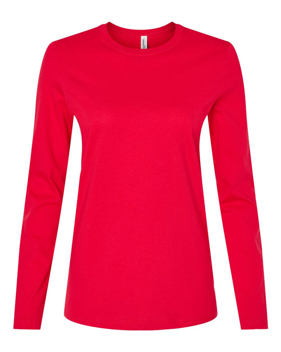 BELLA + CANVAS Women's Jersey Long Sleeve Tee