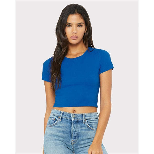 BELLA + CANVAS Women's Crop Tee