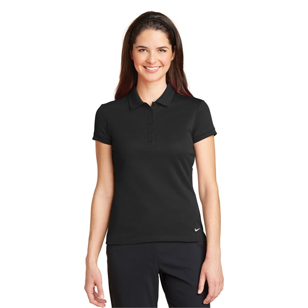 Nike Ladies Dri-FIT Solid Icon Pique Modern Fit Polo T-Shirt