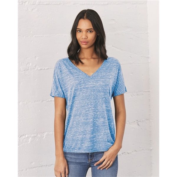 BELLA + CANVAS Women's Slouchy V-Neck Tee