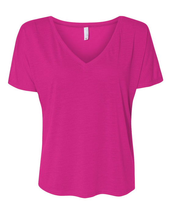 BELLA + CANVAS Women's Slouchy V-Neck Tee