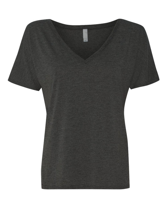 BELLA + CANVAS Women's Slouchy V-Neck Tee