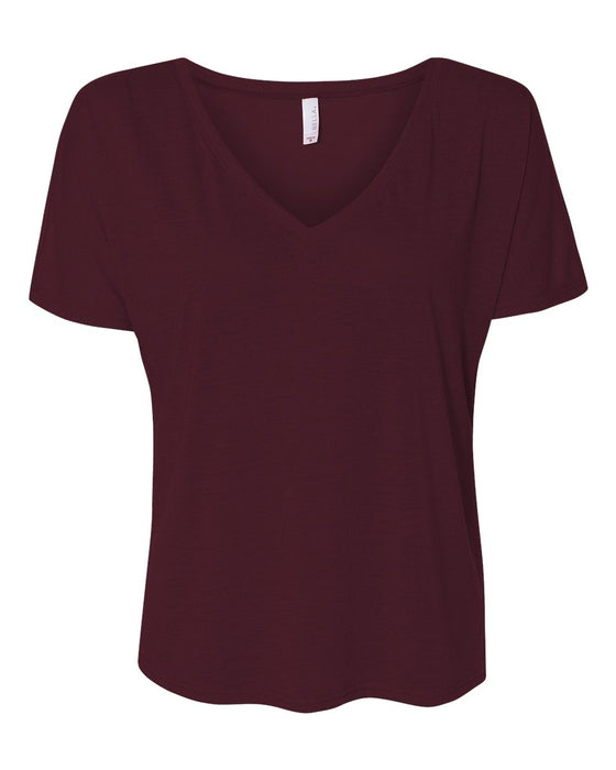 BELLA + CANVAS Women's Slouchy V-Neck Tee