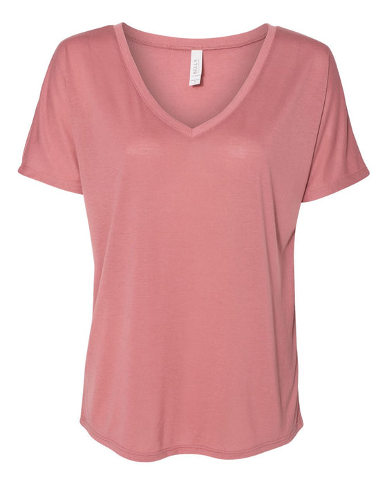 BELLA + CANVAS Women's Slouchy V-Neck Tee