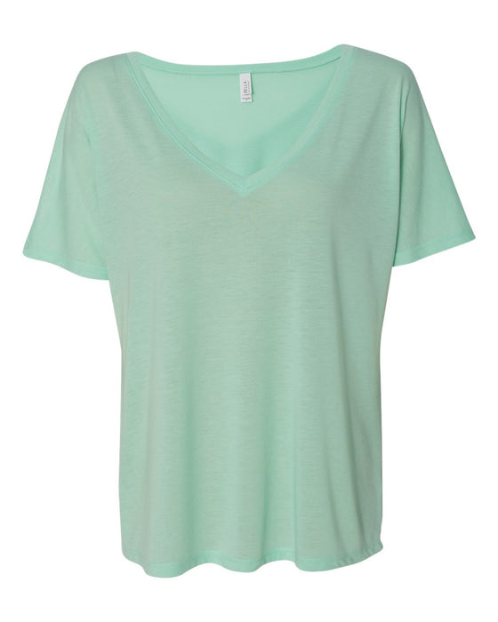 BELLA + CANVAS Women's Slouchy V-Neck Tee