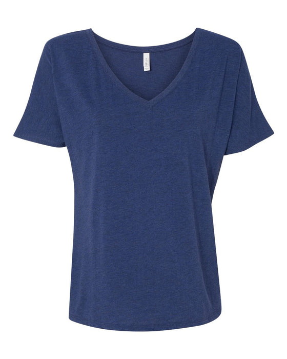 BELLA + CANVAS Women's Slouchy V-Neck Tee