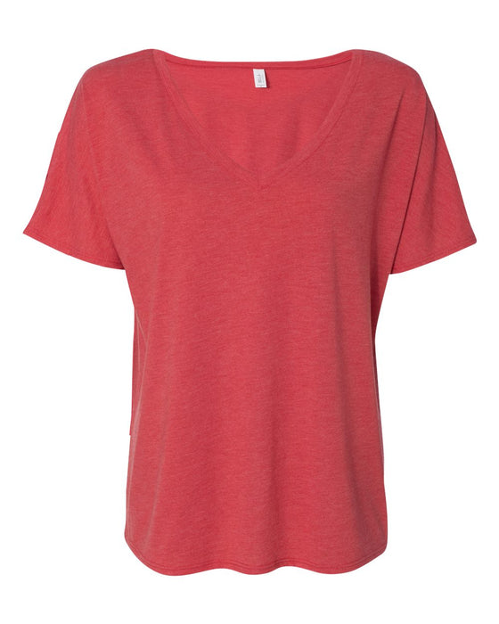 BELLA + CANVAS Women's Slouchy V-Neck Tee