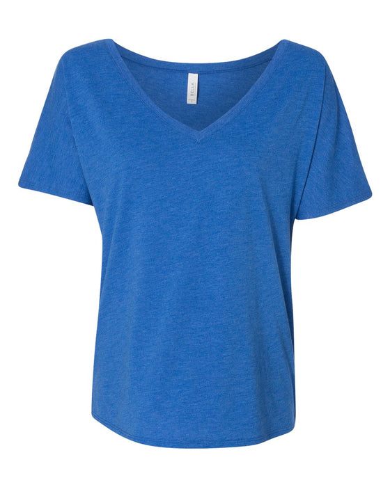 BELLA + CANVAS Women's Slouchy V-Neck Tee