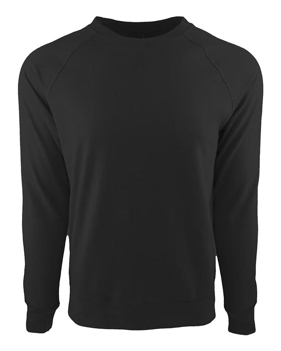 Next Level Unisex Laguna Raglan Crewneck Sweatshirt