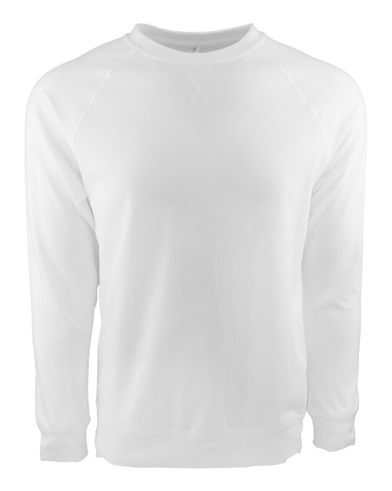 Next Level Unisex Laguna Raglan Crewneck Sweatshirt