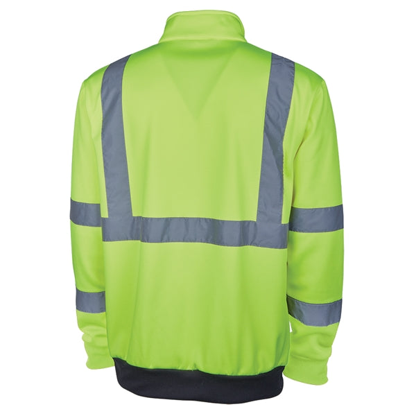 Quarter Zip Hi-Vis Sweatshirt