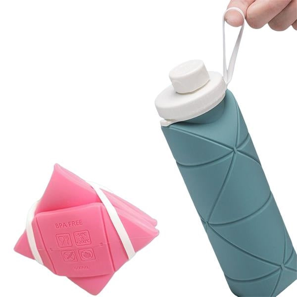Collapsible Silicone Water Bottle