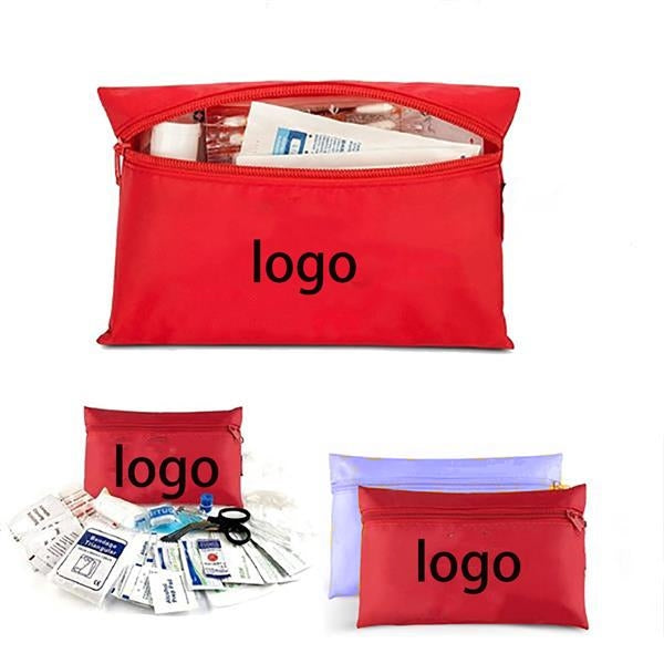 14-Piece First Aid Kit with Zipper Pouch