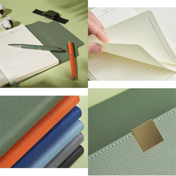 Premium Leather Hardcover Notebook Gift Set