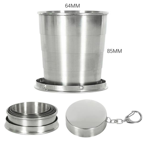 5oz Collapsible Stainless Steel Cup