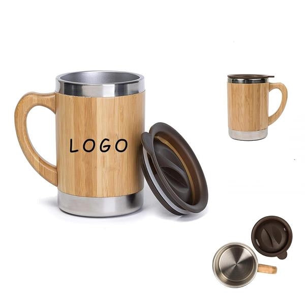 Bamboo and Stainless Steel Mug
