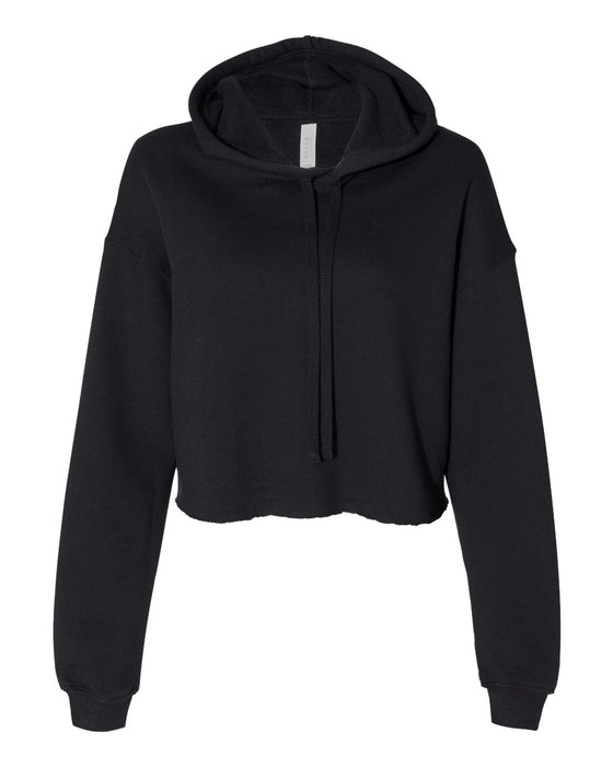 Ladies' Cropped Fleece Hoodie