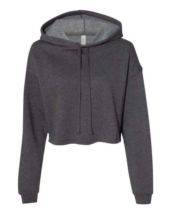 Ladies' Cropped Fleece Hoodie