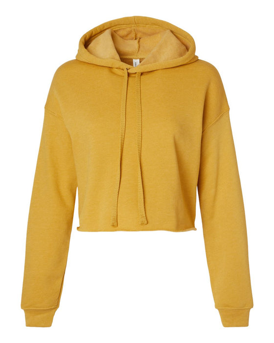 Ladies' Cropped Fleece Hoodie