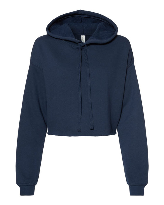 Ladies' Cropped Fleece Hoodie