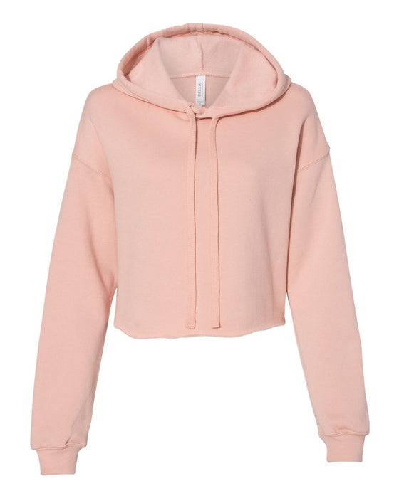 Ladies' Cropped Fleece Hoodie