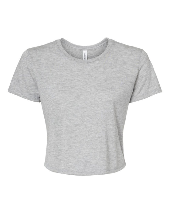 Ladies' Flowy Cropped T-Shirt