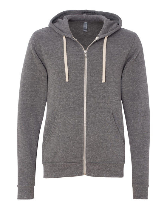 Bella+Canvas® Unisex Triblend Sponge Fleece Full-Zip Hoodie