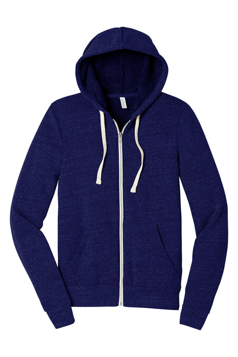 Bella+Canvas® Unisex Triblend Sponge Fleece Full-Zip Hoodie