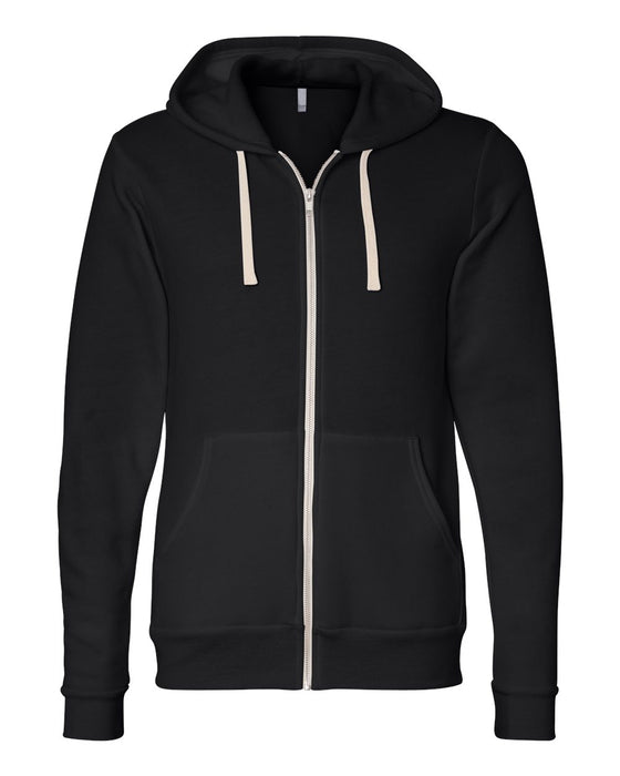 Bella+Canvas® Unisex Triblend Sponge Fleece Full-Zip Hoodie