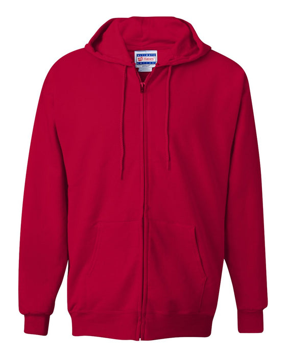 Hanes Ultimate Cotton® Full-Zip Hooded Sweatshirt