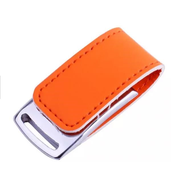 USB Drive with Leather Case