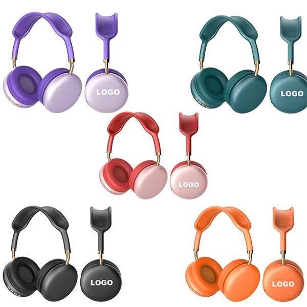 Colorful Wireless On-Ear Headphones